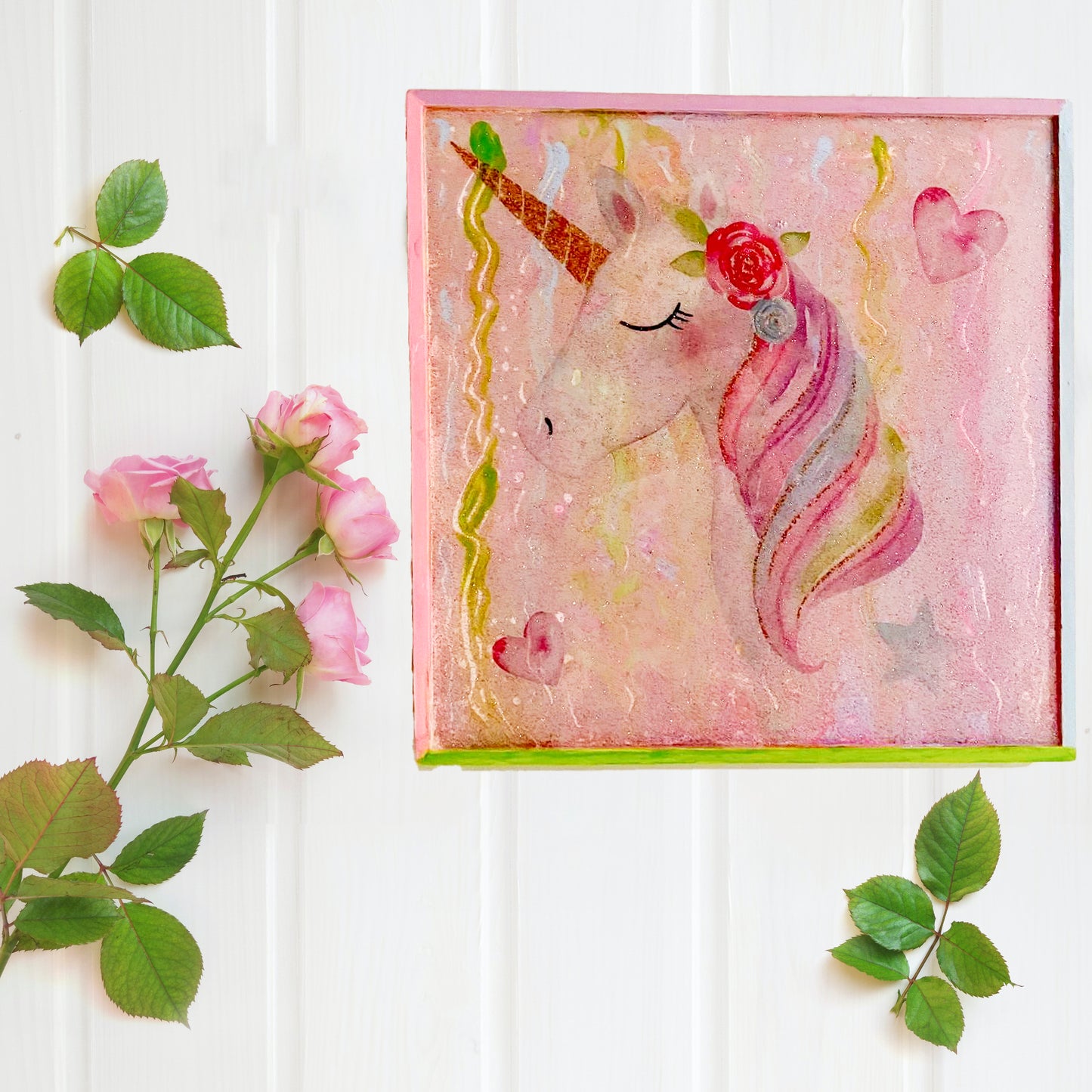 Framed Unicorn Art